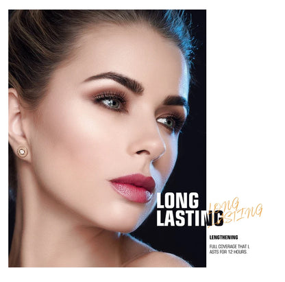 O.TWO.O 3D Lengthening Mascara – Black Lash Extension & Long-Wearing Beauty Makeup