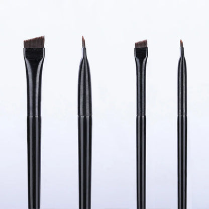 OVW Natural Goat Hair Makeup Brushes Set - Professional Blending & Smudging Kit