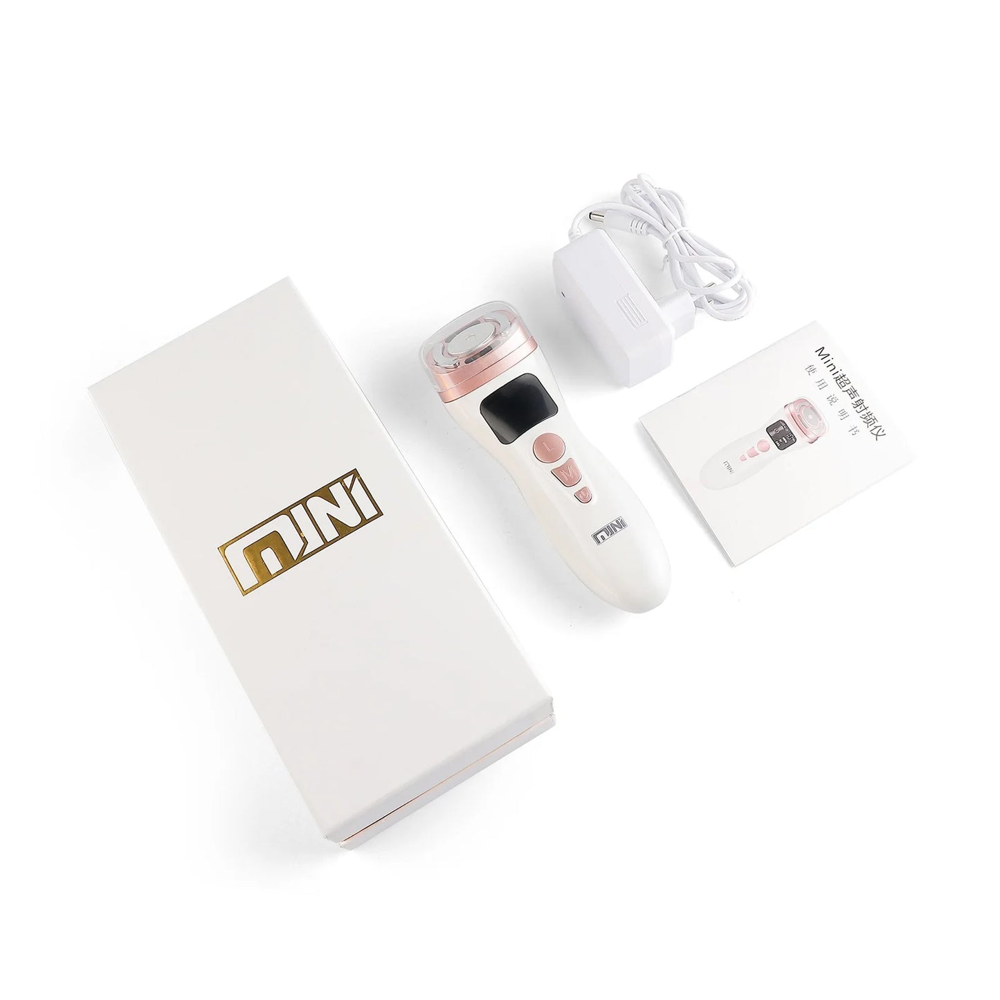 Mini HIFU Machine Ultrasonic RF EMS Facial Lifting & Skin Tightening Device
