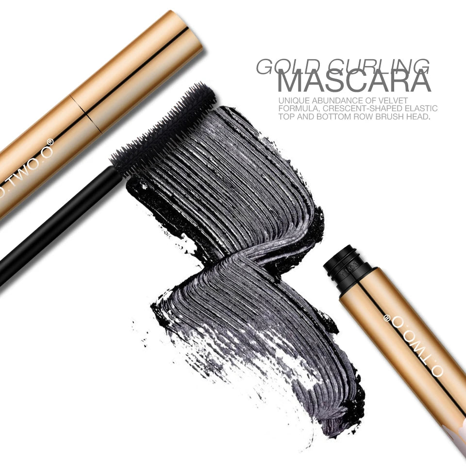 O.TWO.O 3D Lengthening Mascara – Black Lash Extension & Long-Wearing Beauty Makeup