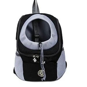 Portable Pet Dog Carrier Backpack – Front & Shoulder Mesh Travel Bag for Cats & Small Dogs