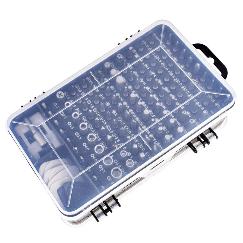 Labor-Saving Ratchet Screwdriver Set, Household Magnetic Toolbox with Torx Bits