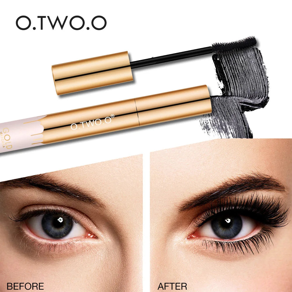O.TWO.O 3D Lengthening Mascara – Black Lash Extension & Long-Wearing Beauty Makeup