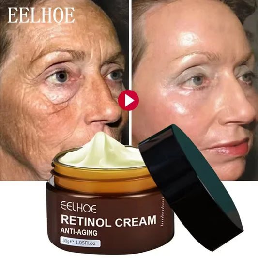 Retinol Wrinkle Remover Face Cream - Firming, Anti-Aging & Moisturizing Skin Care
