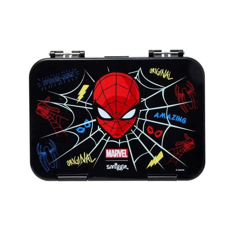 Smiggle Spider-Man School Set – Backpack, Lunch Bag, Wallet, Pencil Box & Water Cup