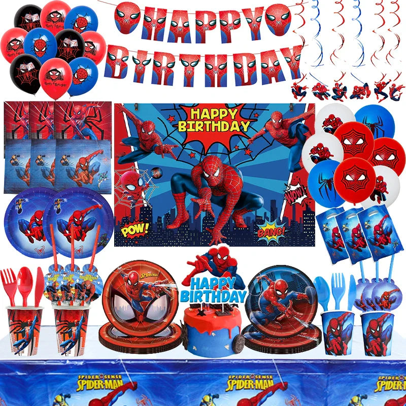 Spiderman birthday party