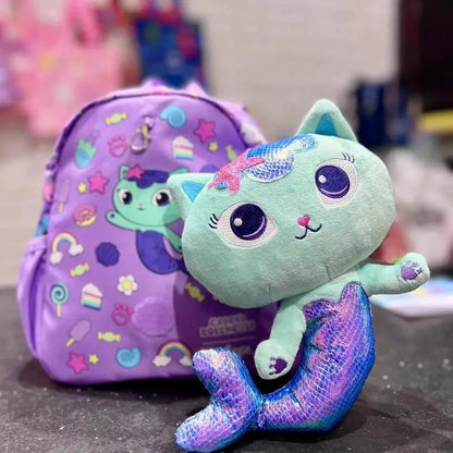 New Australia Genuine Smiggle School Bag Set for Girls with Pencil Box, Water Cup & Meal Bag
