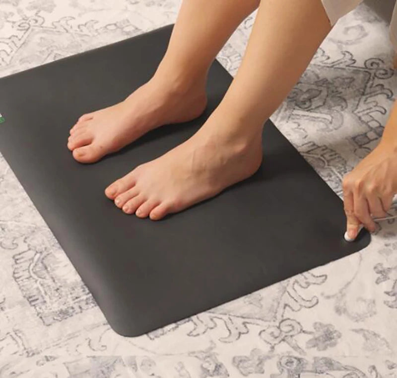 Anxiety Relief & Better Sleep Earthing Wristband Soft PU Grounding Mat
