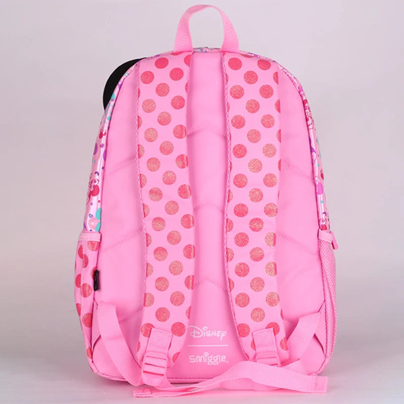 Genuine Australia Smiggle Disney Minnie School Bag Set with Wallet, Lunch Bag & Water Cup for Girls