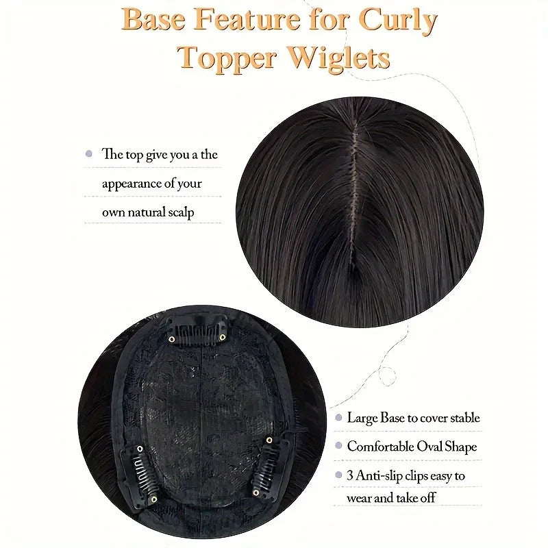 Elegant 22" Straight Synthetic Wig Block for Women - Light Brown to Black