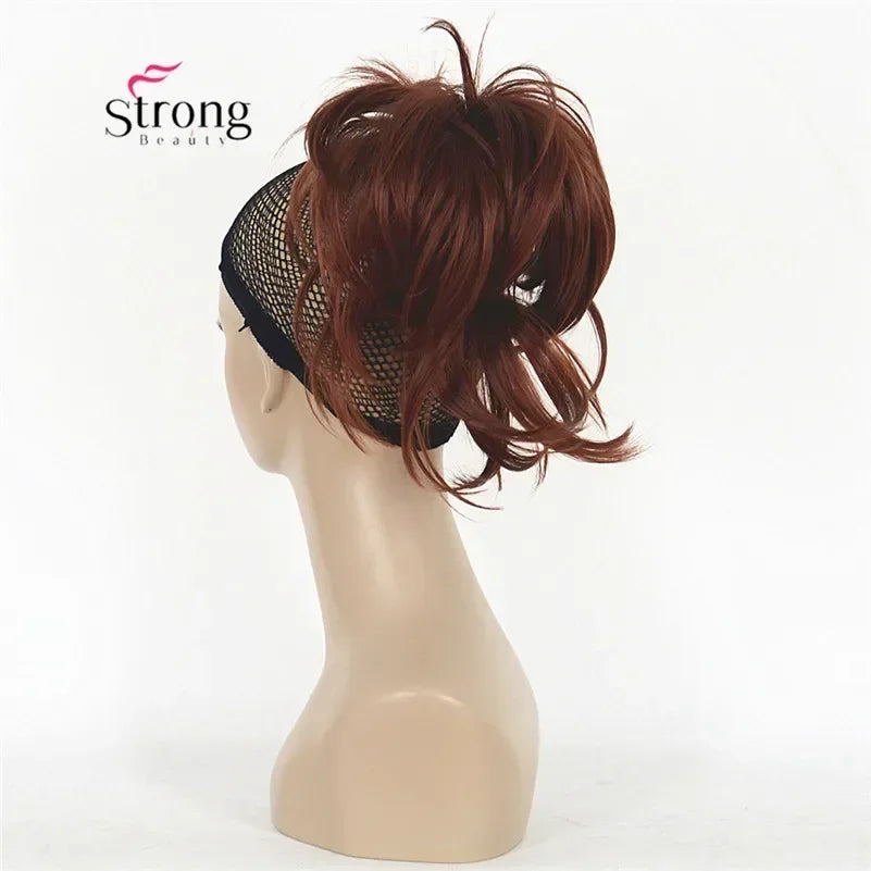 StrongBeauty 12" Clip-on Synthetic Ponytail Hair Extension with Jaw Claw