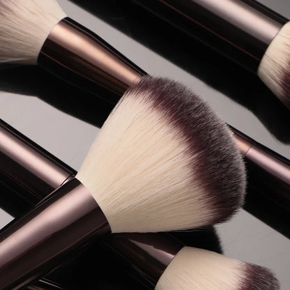 Hourglass Makeup Brush Set – Powder, Foundation, Concealer, Lip, Blusher, Bronzer & Eyeshadow Brushes