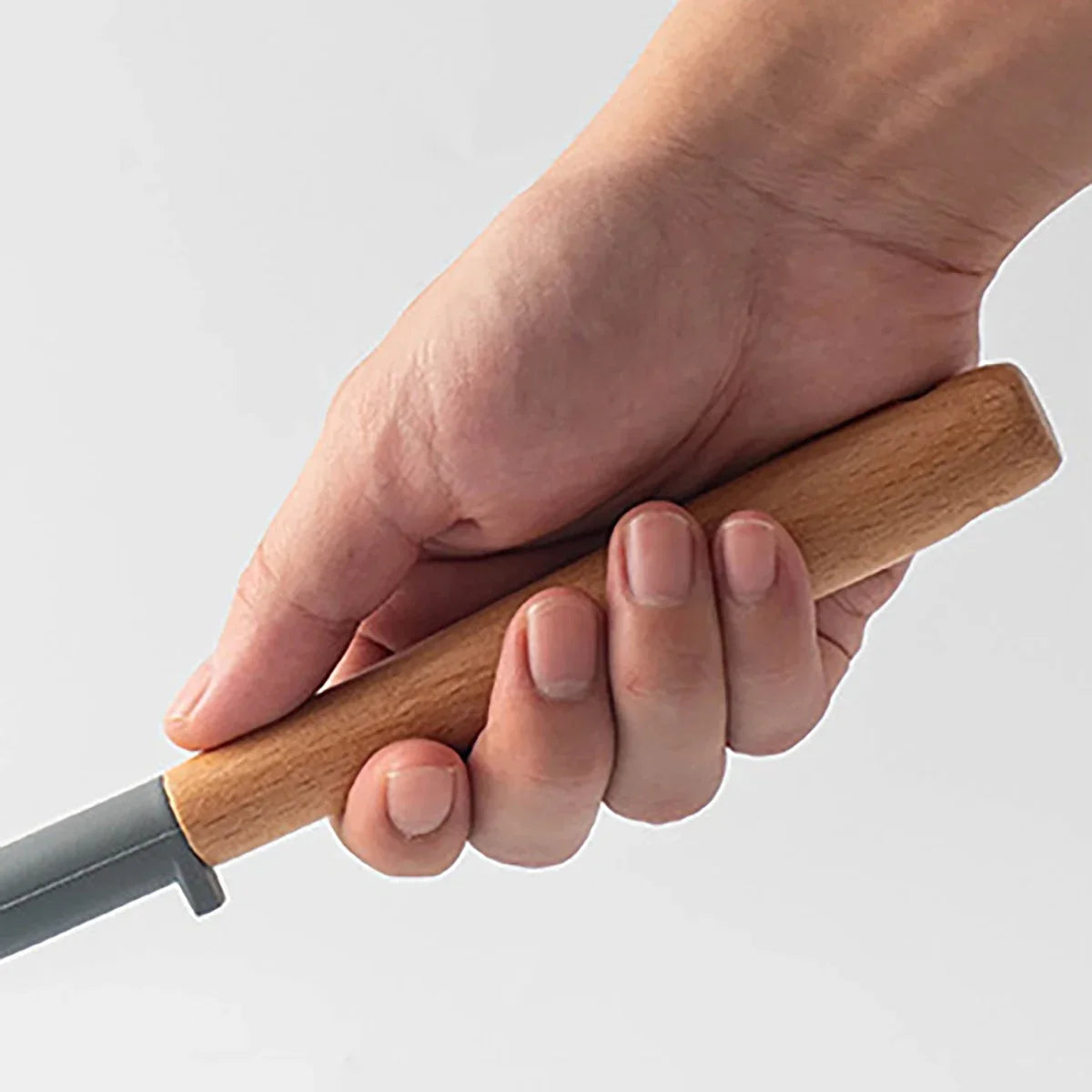 Silicone Spatula with Wooden Handle, Heat-Resistant Non-Stick Cooking Spoon for Kitchen