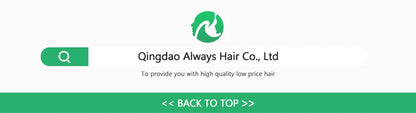 Alwayshair 14"-16" Straight Human Hair Clip-in Topper for Women 120% Density