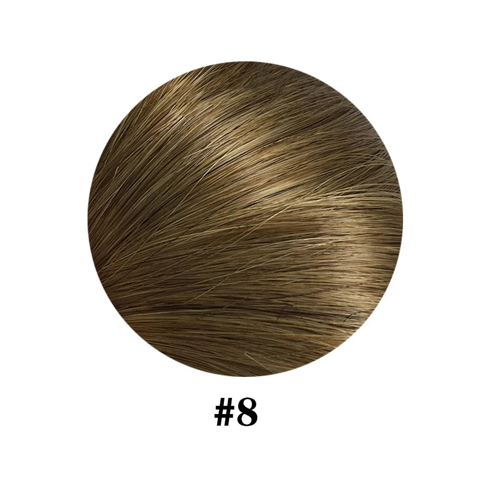 100% Brazilian Remy Clip-In Hair Extension - Natural Straight Invisible One-Piece