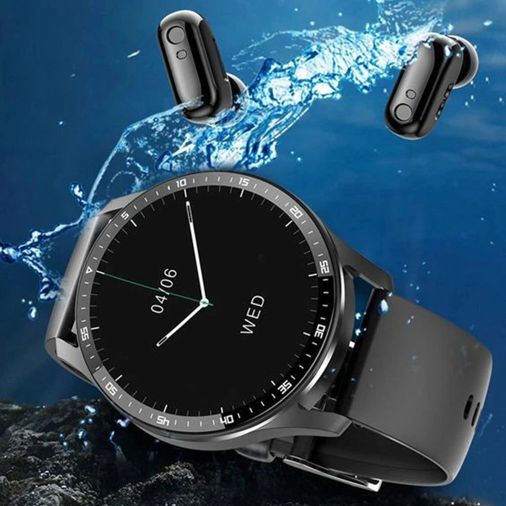 X7 2-in-1 Smart Watch with Earbuds, TWS Bluetooth Earphones, Heart Rate & Blood Pressure Monitor, Fitness Sport Watch