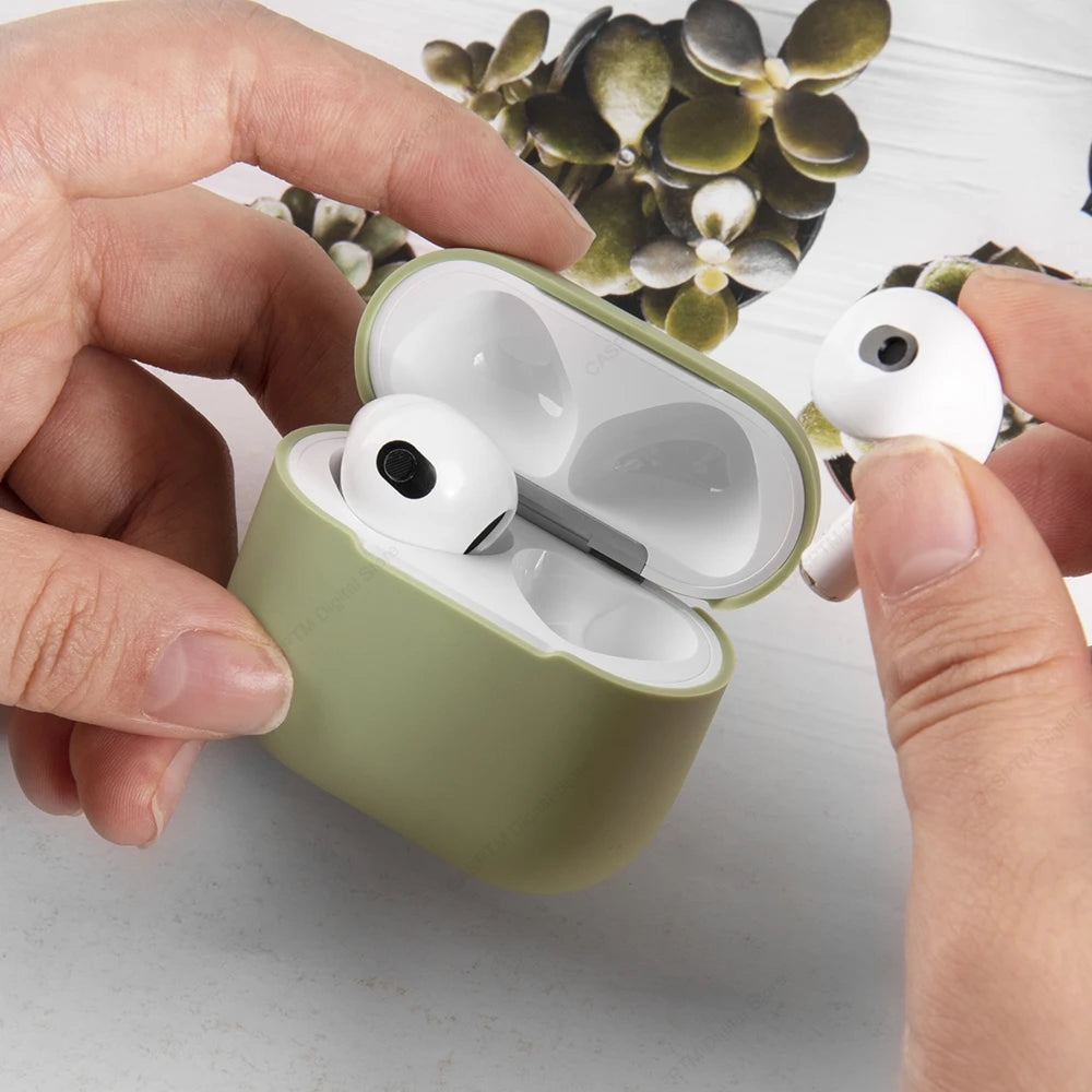2024 New Silicone Case for Apple AirPods 4 - Protective Cover for 4th Gen Wireless Headphones