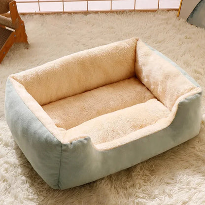 Cat Bed Cushion for Pets Kitten & Dog House Supplies Basket Habitat Accessories