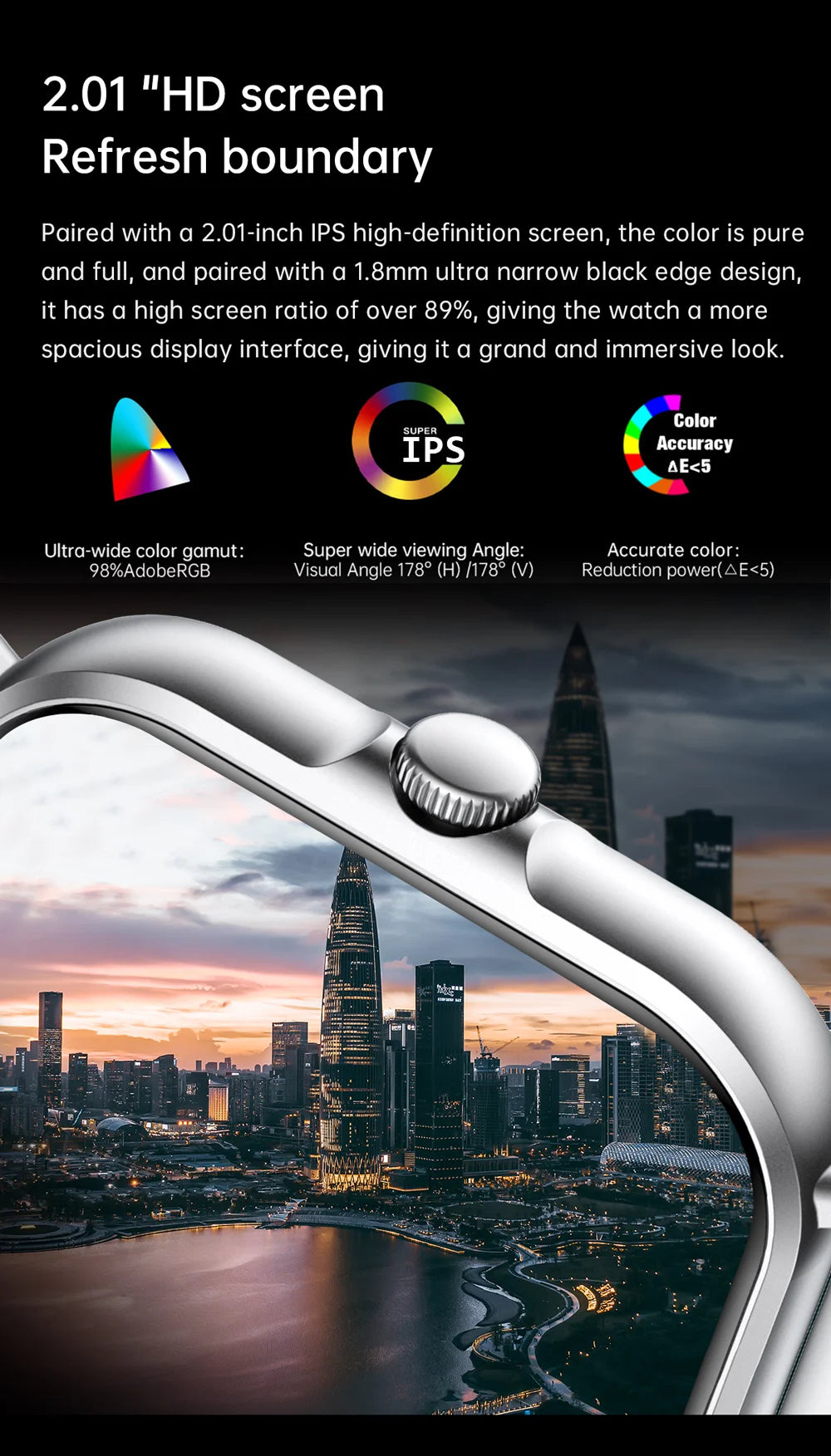 2025 2.01'' Smart Watch, Bluetooth Call, Music Player, Fitness Tracker, Sport Waterproof Watch for Men & Women, iPhone/Android