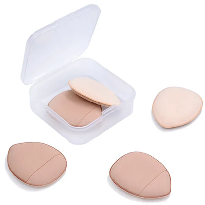 5/10Pcs Mini Finger Puff – Air Cushion Powder Sponge for Foundation & BB Cream Application