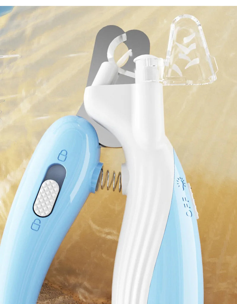 Professional Pet Nail Clippers with LED Light for Dogs, Cats & Small Animals