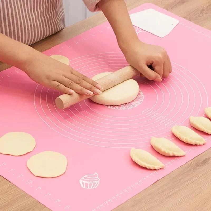 Silicone Baking Mat Set for Pizza & Pastry Kneading Cooking Tools
