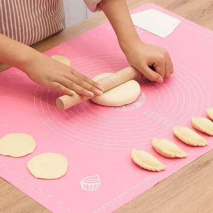 Silicone Baking Mat Set for Pizza & Pastry Kneading Cooking Tools