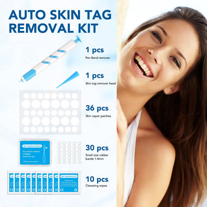 3 In 1 Painless Auto Skin Tag Mole Wart Removal Kit