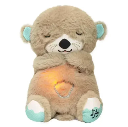 Breathing Otter Sleep and Playmate Otter Musical Stuffed Baby Plush Toy