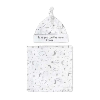 Cotton Floral Receiving Blanket