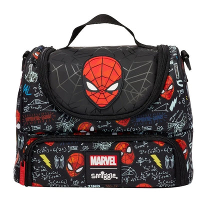 Smiggle Spider-Man School Set – Backpack, Lunch Bag, Wallet, Pencil Box & Water Cup
