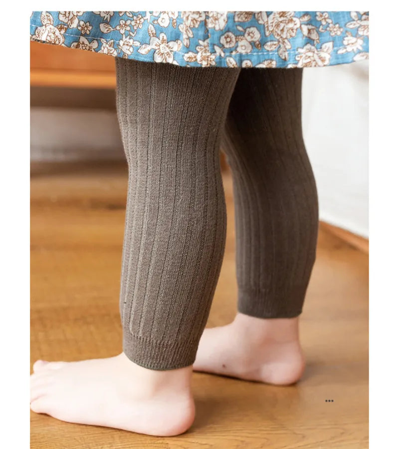 Spring Autumn Baby Pants, Cotton Stretch Leggings for Boys & Girls 0-6 Years
