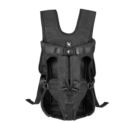 Adjustable Pet Front Dog Carrier Backpack – Perfect for Hiking & Cycling