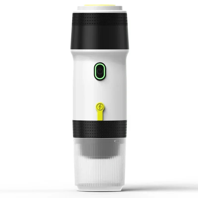 Electric Portable Coffee Machine - 3-in-1 Espresso Maker for Car, Home & Travel