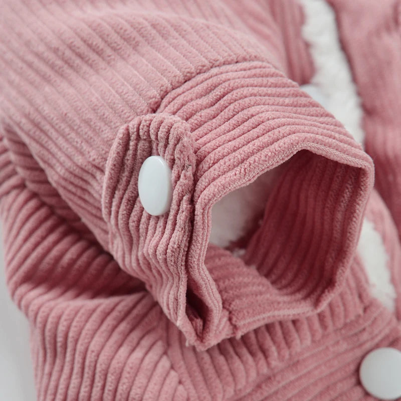 Winter Warm Dog Clothes – Fleece Jacket & Coat for Small to Medium Dogs & Cats