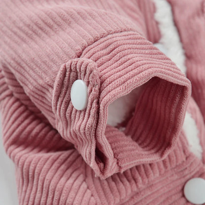 Winter Warm Dog Clothes – Fleece Jacket & Coat for Small to Medium Dogs & Cats