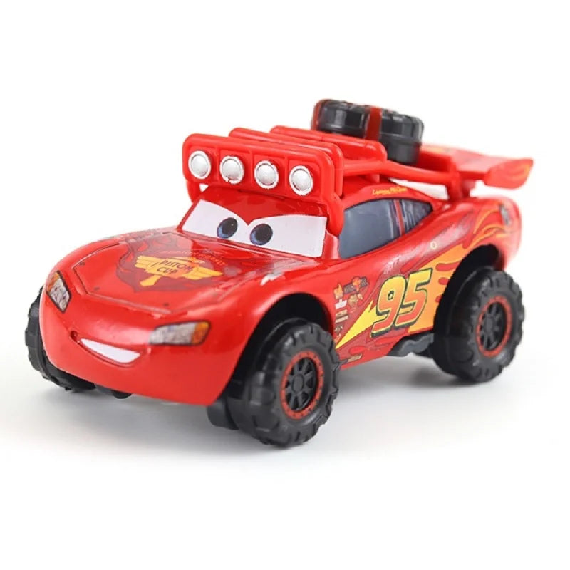 Disney Pixar Cars 2 Lightning McQueen Mini Diecast Racing Car Dinoco Racers Collection for Kids