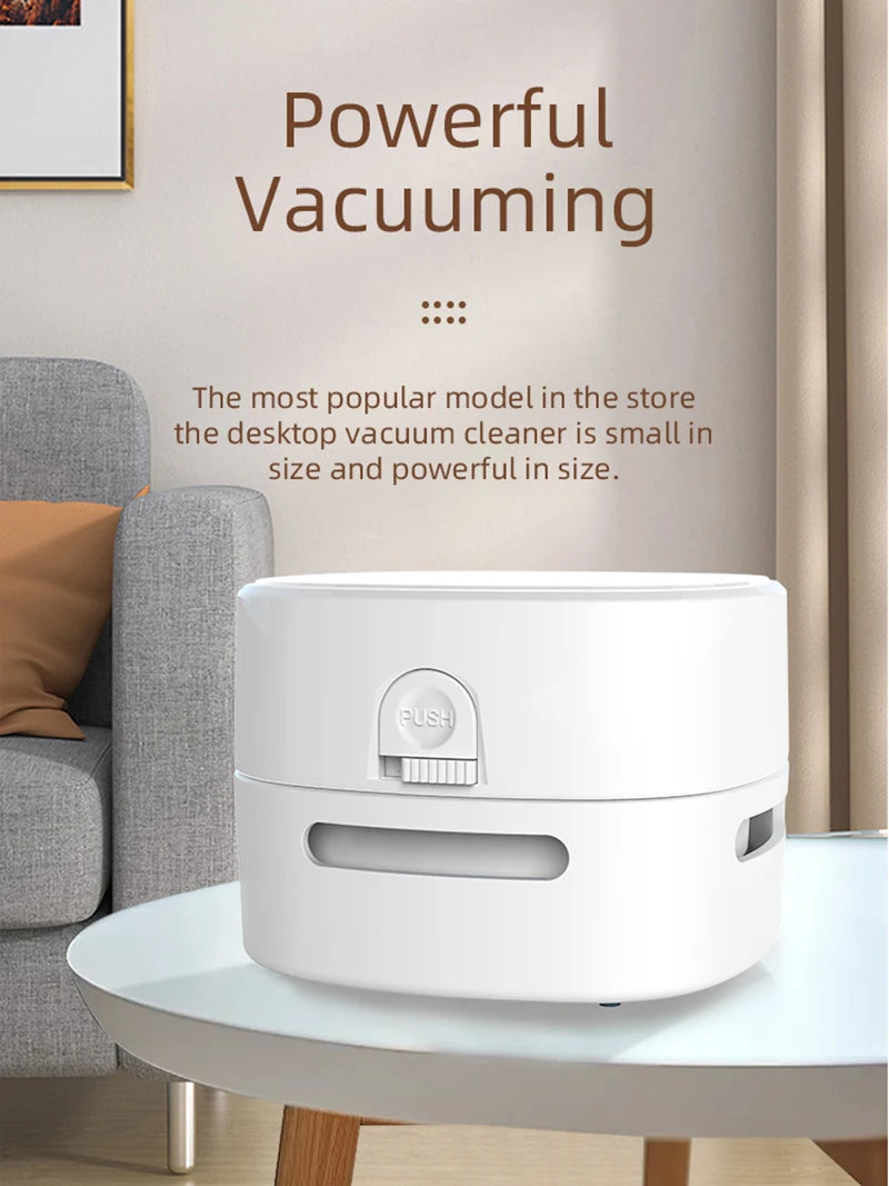 Xiaomi Mini Handheld Vacuum Cleaner - Portable Desktop and Keyboard Cleaner