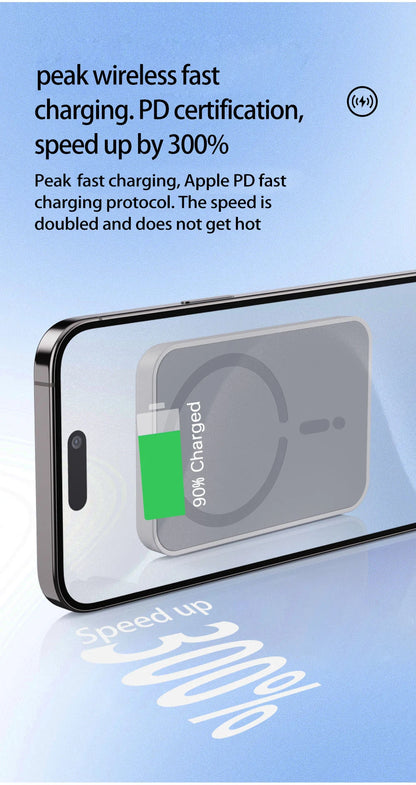 15W Magnetic Car Wireless Charger - Magsafe iPhone 12-16 Pro Max Air Vent Phone Holder Stand, Fast Car Charging