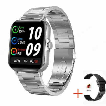 2025 2.01'' Smart Watch, Bluetooth Call, Music Player, Fitness Tracker, Sport Waterproof Watch for Men & Women, iPhone/Android