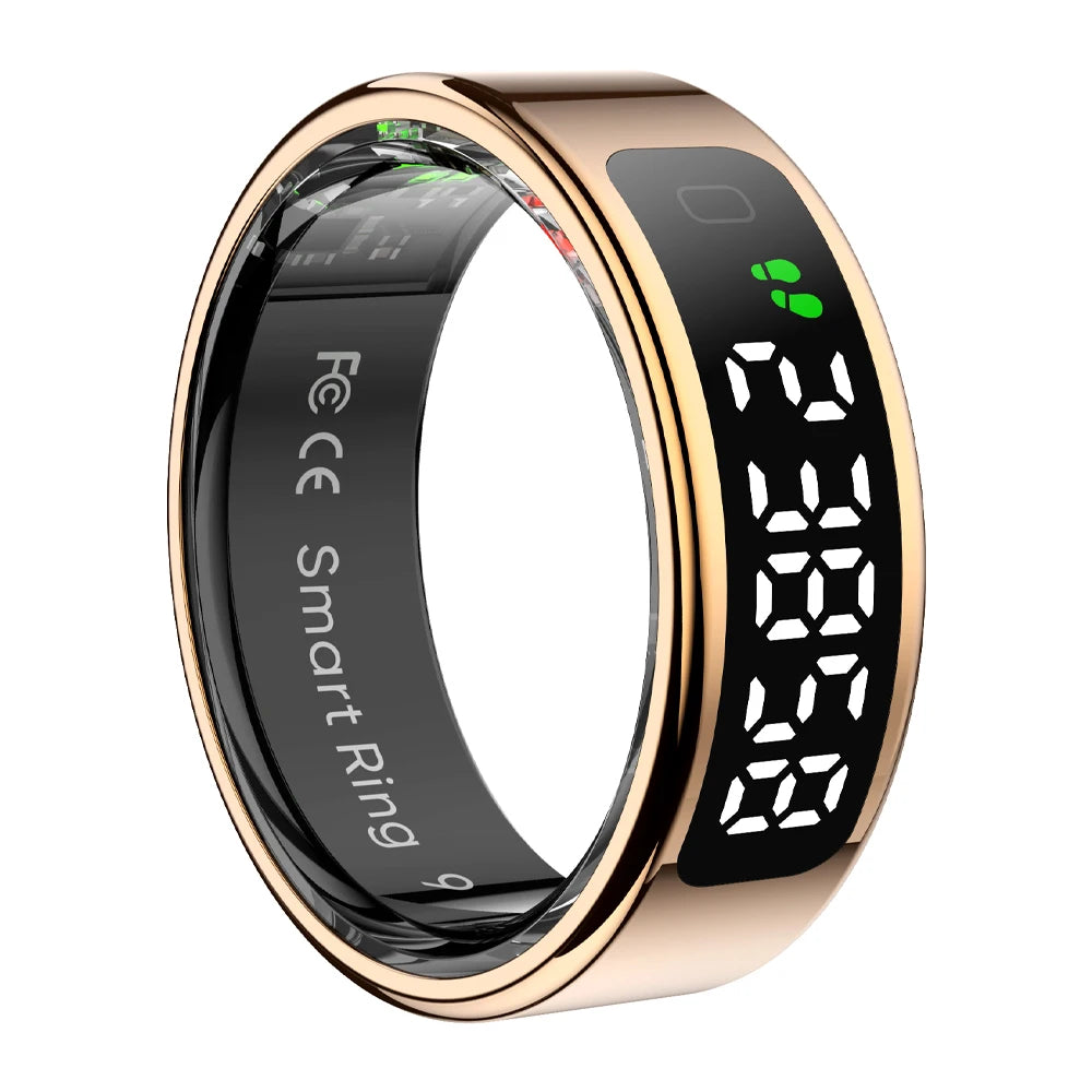 COLMI R12 Smart Ring with Display, Touchscreen, Wireless Charging & 5 ATM Waterproof