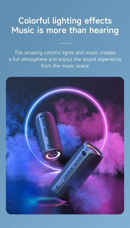 ZEALOT-S51Pro 40W High-Power Bluetooth Speaker, 3D Stereo Bass, Portable, IPX5 Waterproof, TWS Boom Box