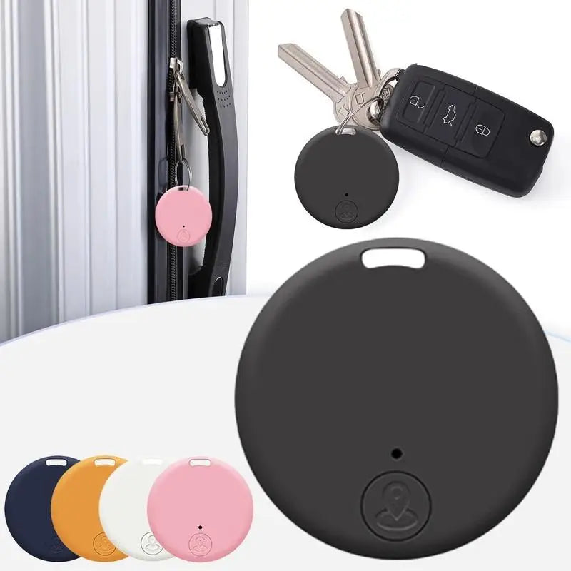 Mini GPS Locator Anti-Lost Smart Tag Bluetooth Keychain Tracker for Dog, Pet, Child, Wallet & Keys