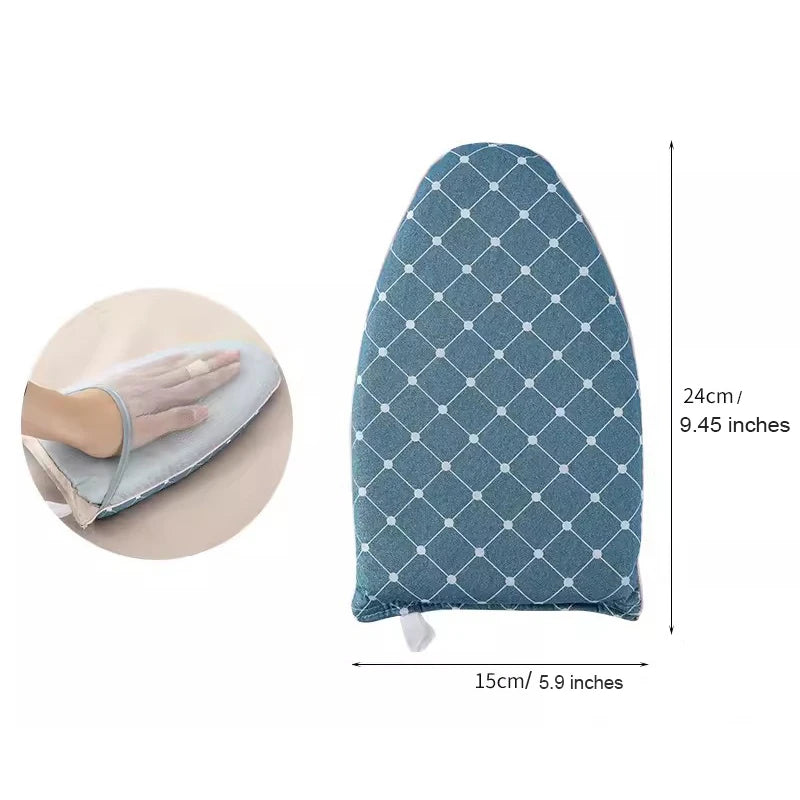 Washable Mini Ironing Board with Anti-Scald Gloves & Heat-Resistant Pad Cover