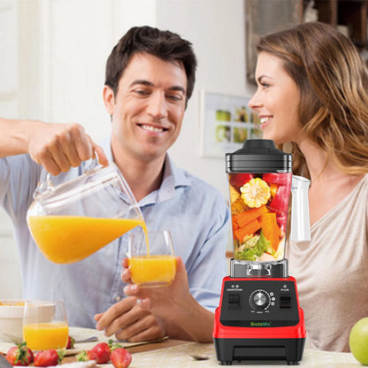 BioloMix Mini Pro 1800W Smoothie Blender with 1.8L & 0.6L Jars, BPA Free