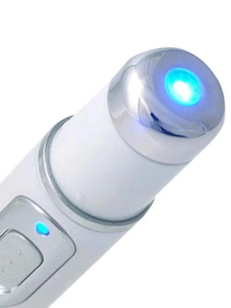 Facial Beauty Device & Eye Massager - Blue Light Treatment for Dark Circles, Eye Bags & Skin Texture