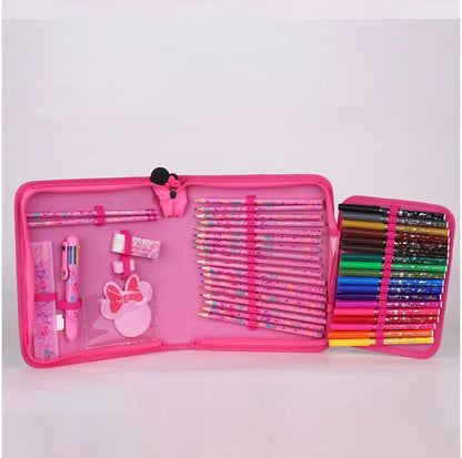 Genuine Australia Smiggle Disney Minnie School Bag Set with Wallet, Lunch Bag & Water Cup for Girls