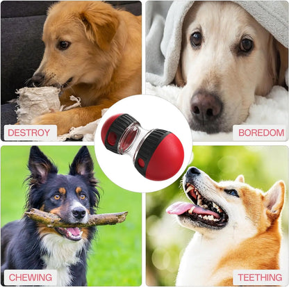 Dog Puzzle Toy – Elliptical Track Rolling Ball for Intelligence & Interactive Play