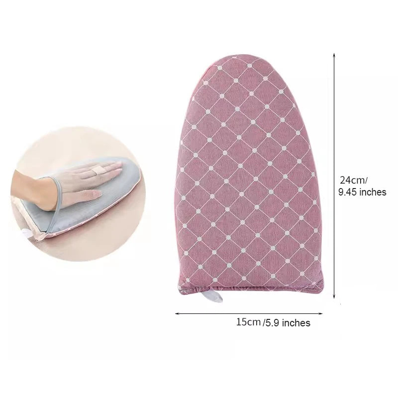 Washable Mini Ironing Board with Anti-Scald Gloves & Heat-Resistant Pad Cover