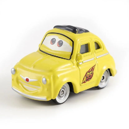 Disney Pixar Cars 2 Lightning McQueen Mini Diecast Racing Car Dinoco Racers Collection for Kids